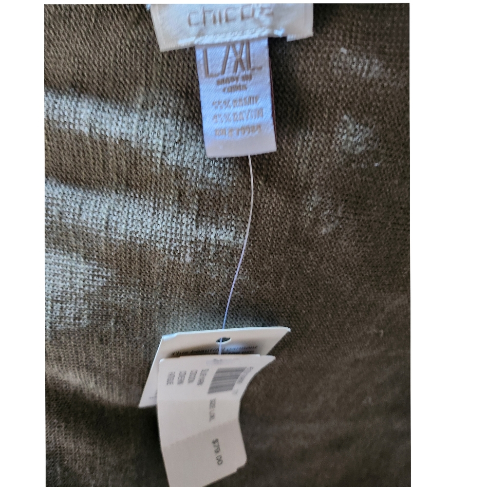 CHICO'S SLUB YARN COCOON COVERING BNWT SIZE X/L - Picture 3 of 4